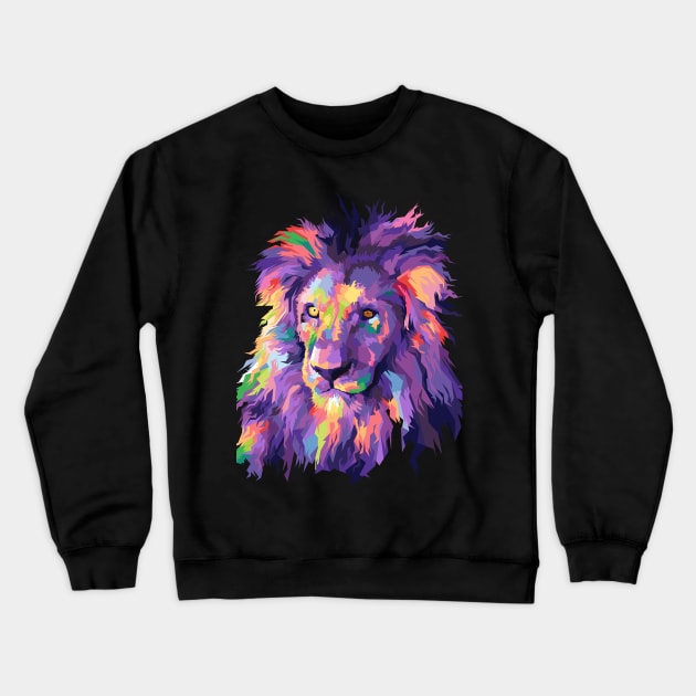 The lion head Crewneck Sweatshirt by Danwpap2
